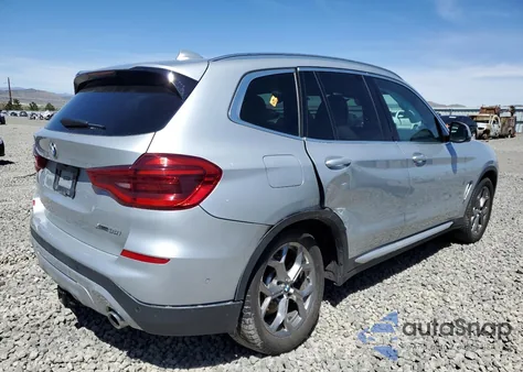 2021 BMW X3 xDrive30I from USA, damaged, VIN 5UXTY5C01M9F13677